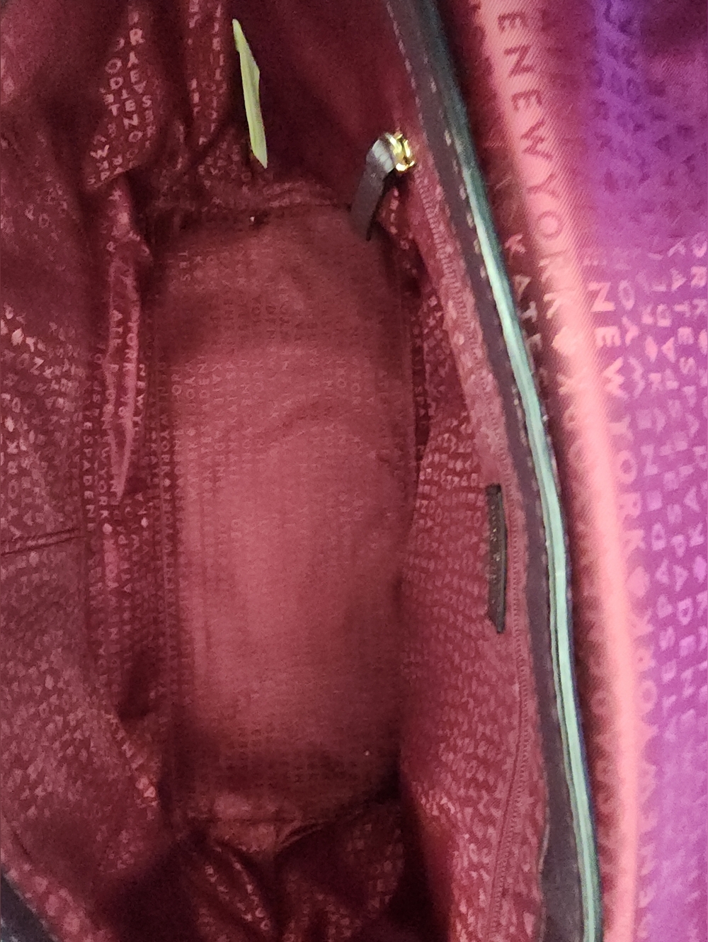 Kate Spade New York McCall Street "Nicole" Satchel In Plum - Picture 7 of 11